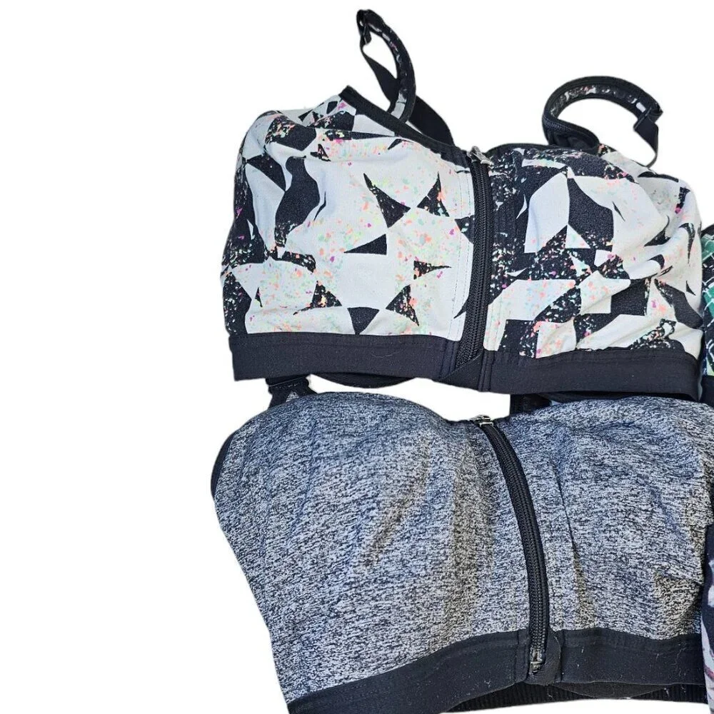 Victoria's Secret Front Close  High Impact Sports Bras x 4 Size 32DD - Picture 6 of 7